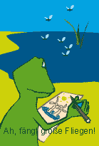 Frosch am Teich