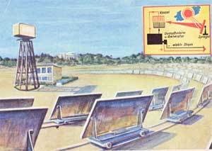 Solaranlage zur Dampferzeugung