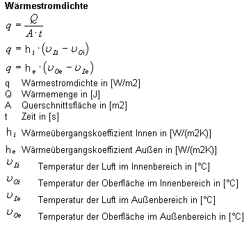 Wärmestromdichte