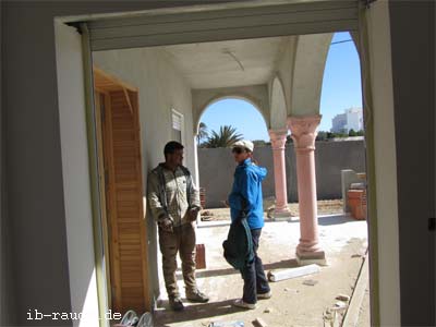 Baustelle auf Djerba