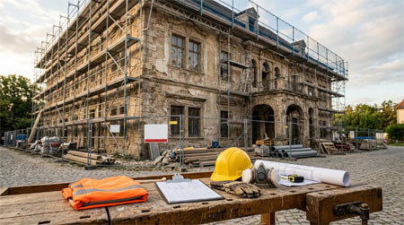 Sanierung eines historischen Hauses