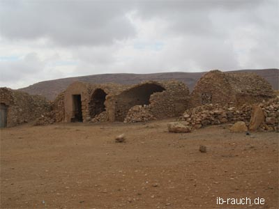 Historisches Dorf der Berber in der Sahara