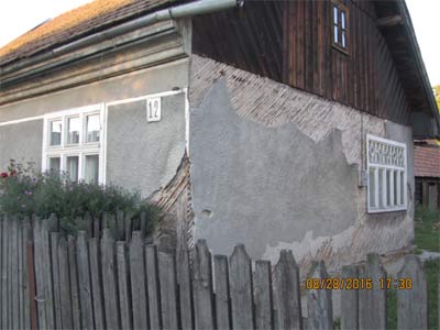 Haushaus mit Außenputz