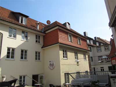 neue Fenster im historischen Gebäude