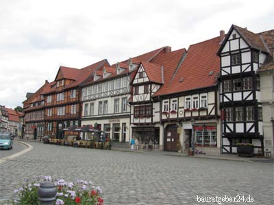 Fachwerk in Quedlinburg