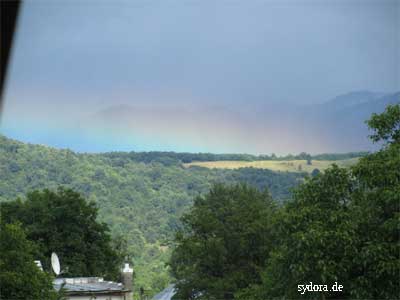 Leuchten nach einem Regen