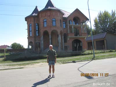 Villa aus Ziegelsteine in Transkarpatien