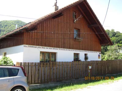 Wohnhaus in einem deutschen Gebiet in Rumänien