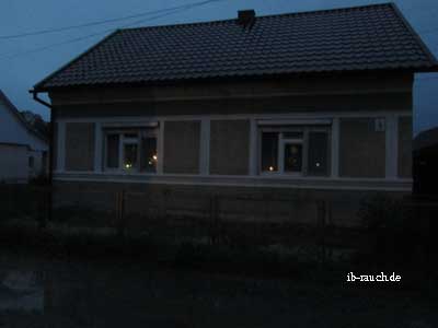 Solarlampen im Fenster