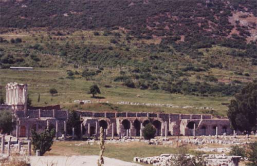 Blick auf Ephesus