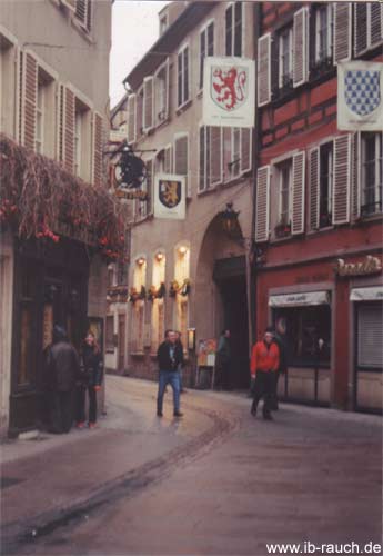 Gasse in Strasbourg