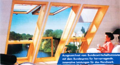 Fenstersystem von der Firma VELUX