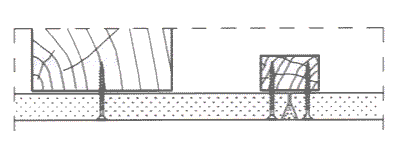 Direktbefestigung der Massivplatten