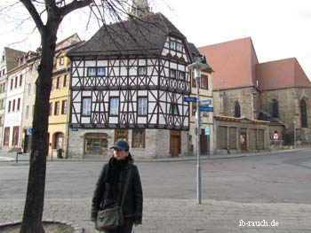 Fachwerk am Markt in Merseburg