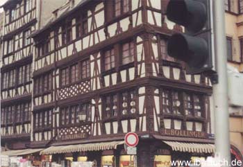 Historischer Fachwerkbau in Straßburg