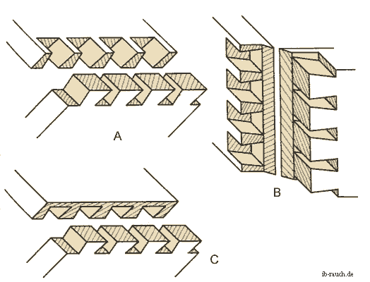 Schwalbenschwanzzinken