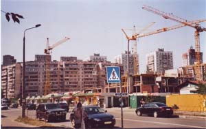 Großbaustelle in Kiew