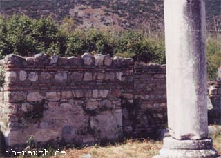 Mauerwerk in Ephesos