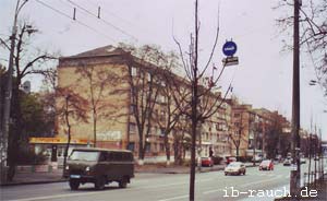 Mehrfamilienhaus Kiew an Ziegel