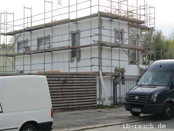 A house made of polystyrene