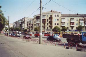 Fahrzeugverkehr in Vinnitsa